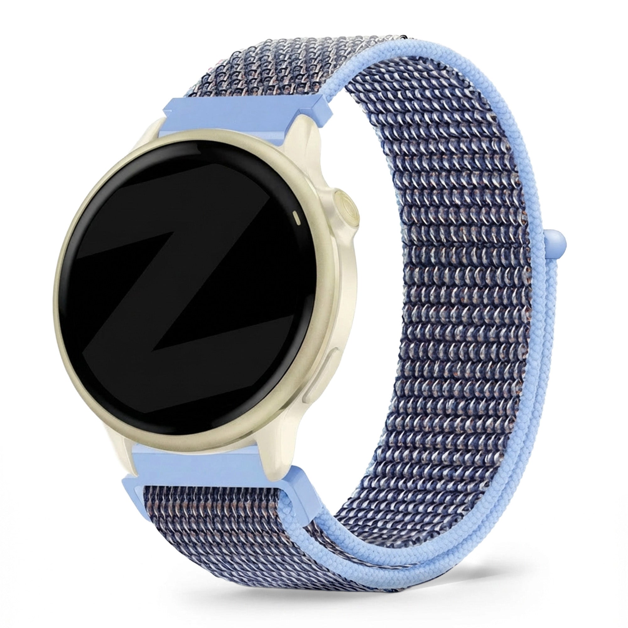 Bandz Bracelet nylon Loop Garmin Vivoactive 6 (bleu azur)