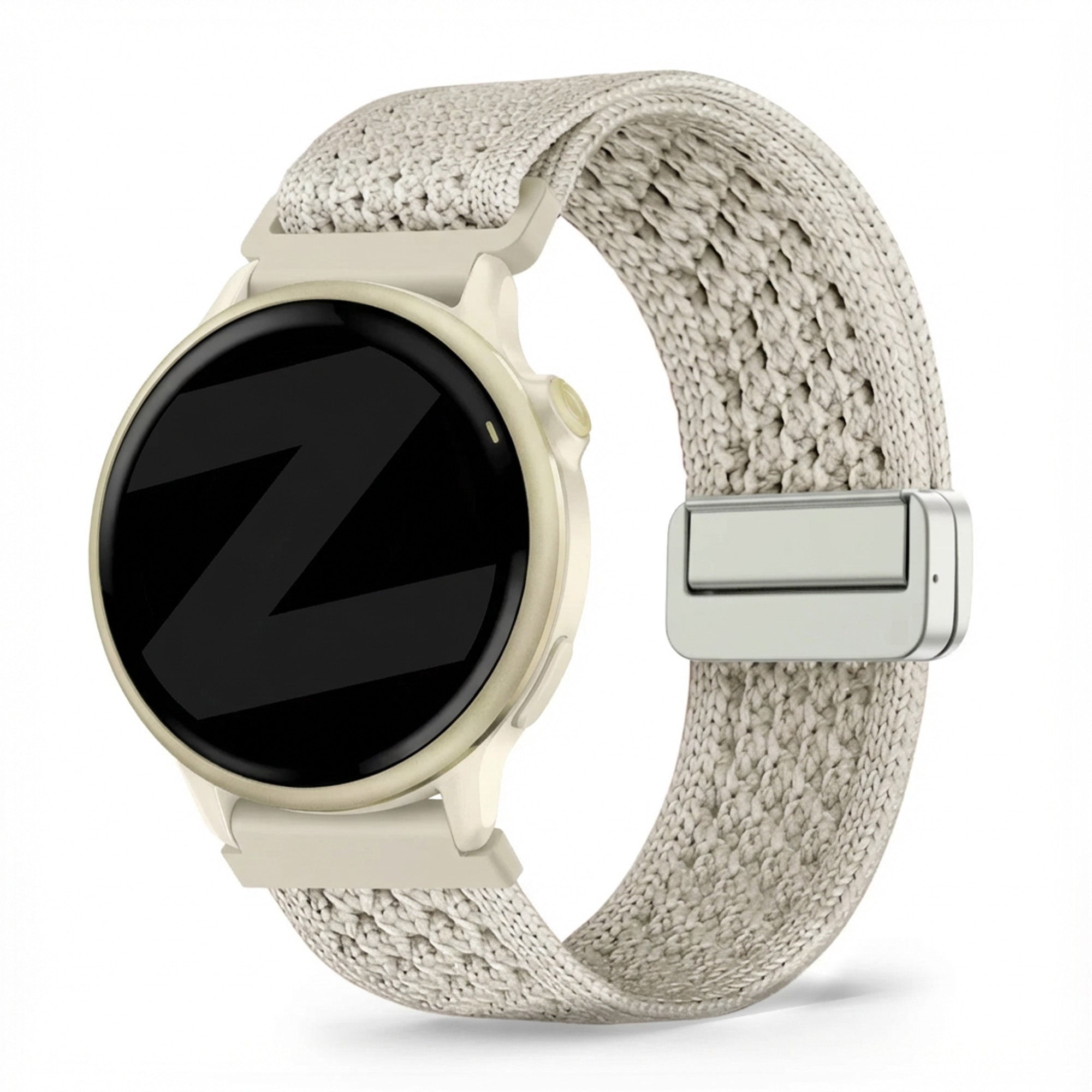Bandz Bracelet nylon Vintage Garmin Vivoactive 6 (lumière stellaire)
