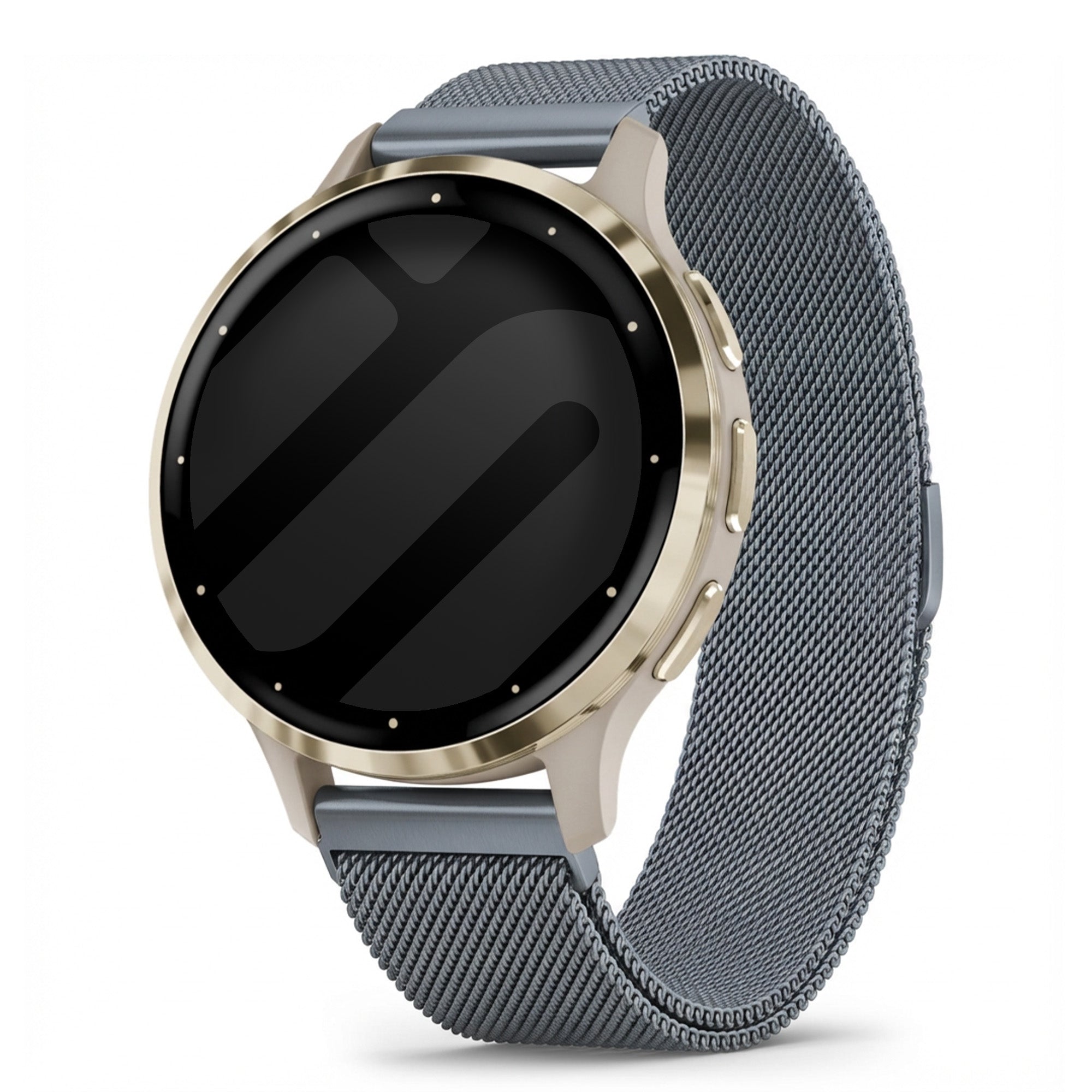 Bracelet milanais Garmin Venu 3s (gris sidéral)