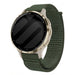 Bracelet nylon Garmin Venu 3s (vert foncé)