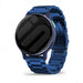 Bracelet acier Garmin Vivoactive 5 (bleu)