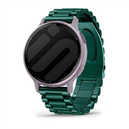 Bracelet acier Garmin Vivoactive 5 (vert)