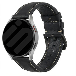 Bracelet cuir Garmin Venu X1 (noir)