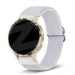 Bandz Bracelet tressé réglable Garmin Venu 3s (blanc)