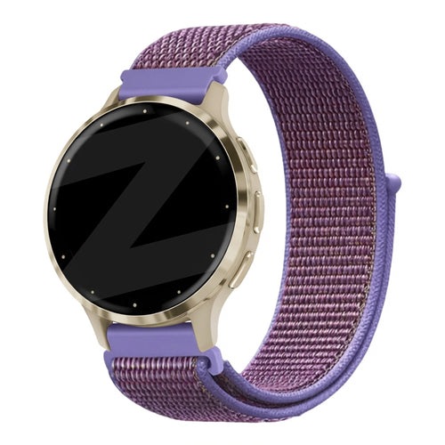 Bandz Bracelet nylon Loop Garmin Venu 3s (lila)