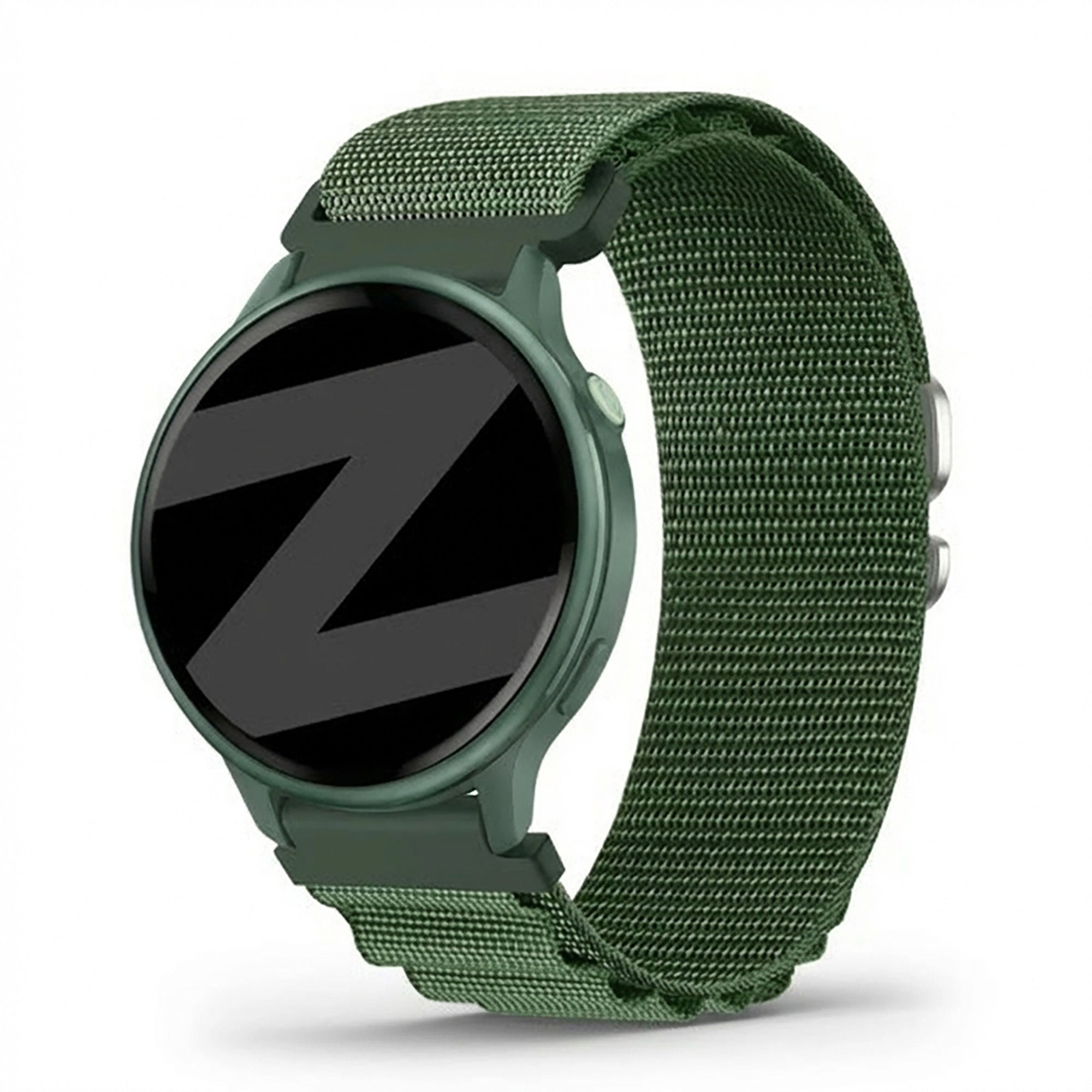 Bandz Bracelet nylon Alpine Garmin Vivoactive 6 (verte)