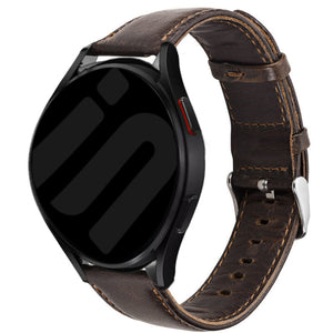 Bracelet cuir Redmi Watch 5 Lite (marron foncé)