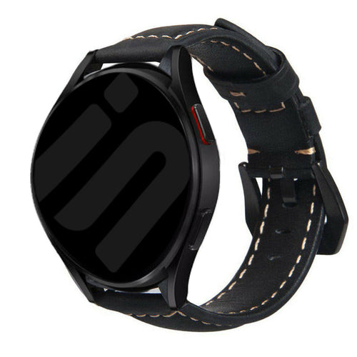 Oppo Watch X Leather Strap (Black)