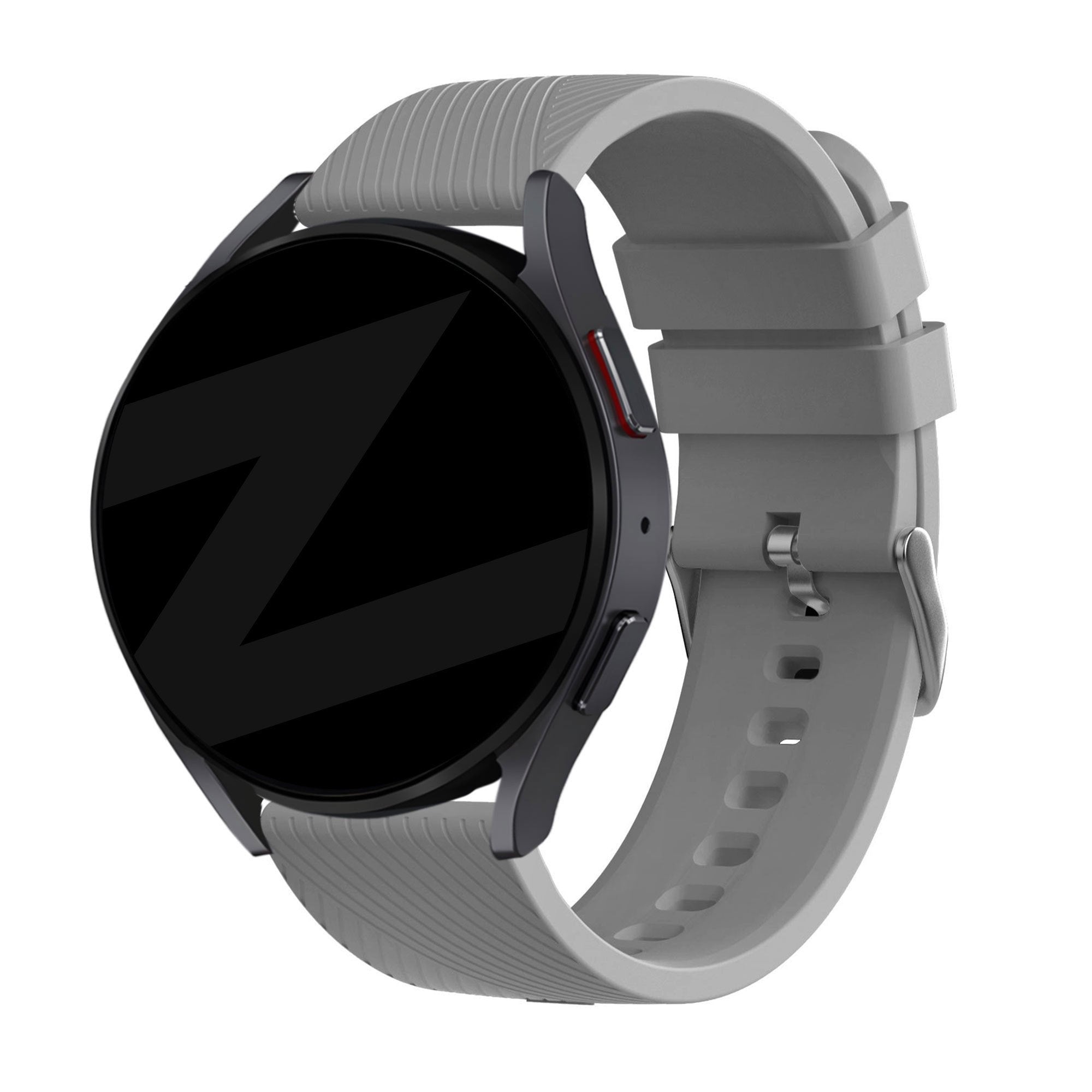 Bandz Bracelet silicone 'Deluxe' Huawei Watch GT 7 - 46mm (gris)