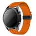 Bracelet silicone avec boucle  Huawei Watch 5 - 46mm (orange)