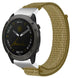 Bracelet nylon Garmin Fenix 7 (vert olive)