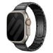 Bracelet titane One Bead Apple Watch Ultra (noir)