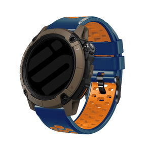 Bracelet sport avec boucle TicWatch Pro 5 Enduro (bleu/orange)