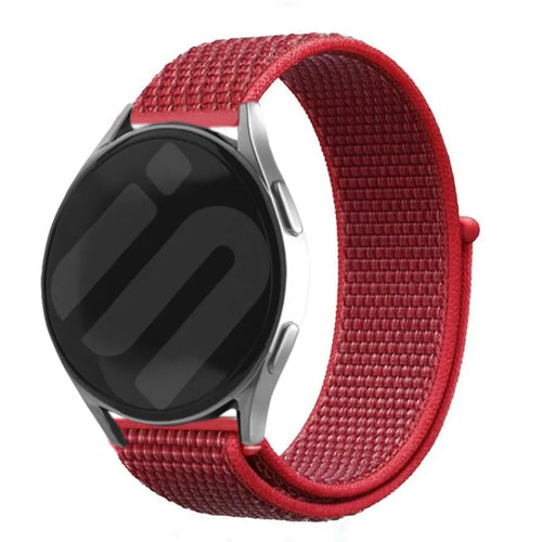 Bracelet nylon Amazfit Active (rouge foncé)