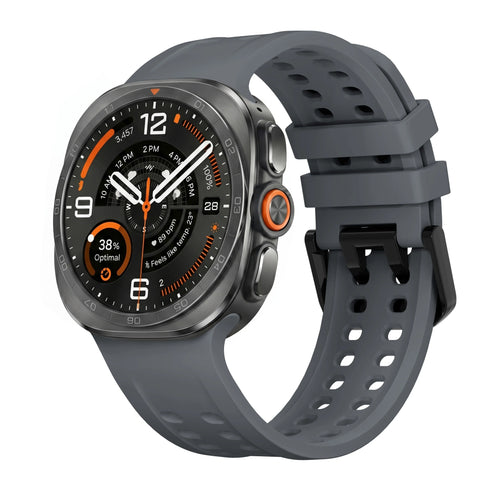 Bracelet silicone Samsung Galaxy Watch Ultra 2 (gris foncé)