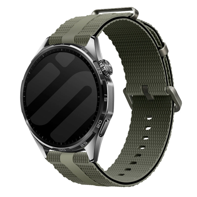 Bracelet active silicone Polar Pacer (vert militaire)