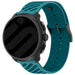 Bracelet silicone à rayures Suunto Nautic S (bleu)