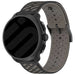 Bracelet silicone à rayures Polar Grit X (gris)