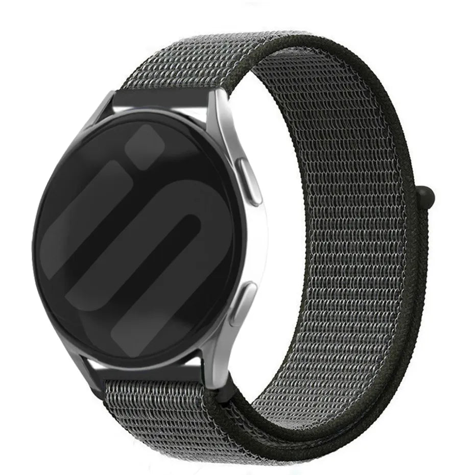 Bracelet nylon Amazfit Active 2 (vert/gris)