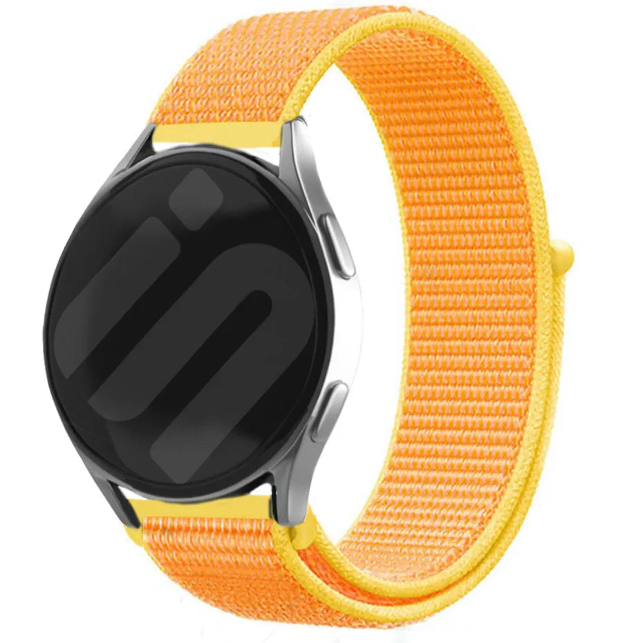 Bracelet nylon Xiaomi Watch 2 Pro (jaune clair)