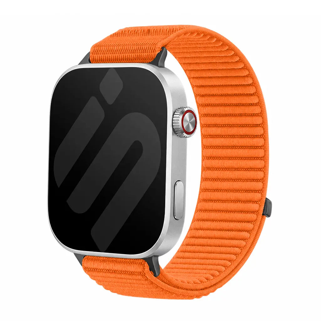 Bracelet nylon ondulé Xiaomi Smart Band 9 Pro (orange)