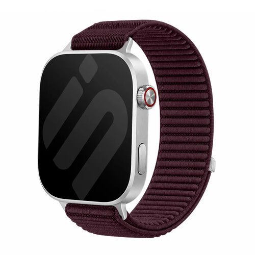 Bracelet nylon ondulé Redmi Watch 4 (prune)