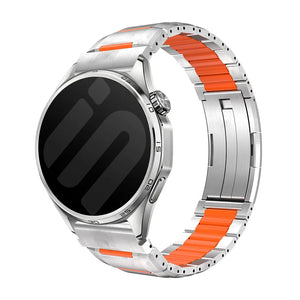 Bracelet acier hybride 'One Push' Polar Grit X Pro (titane/orange)