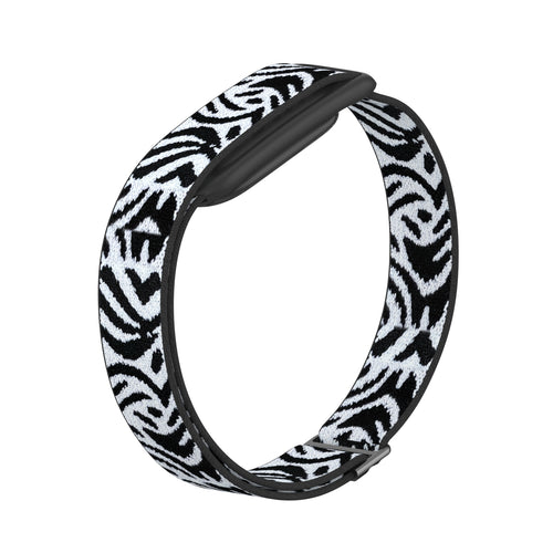 Bracelet élastique Fitbit Air (léopard blanc)