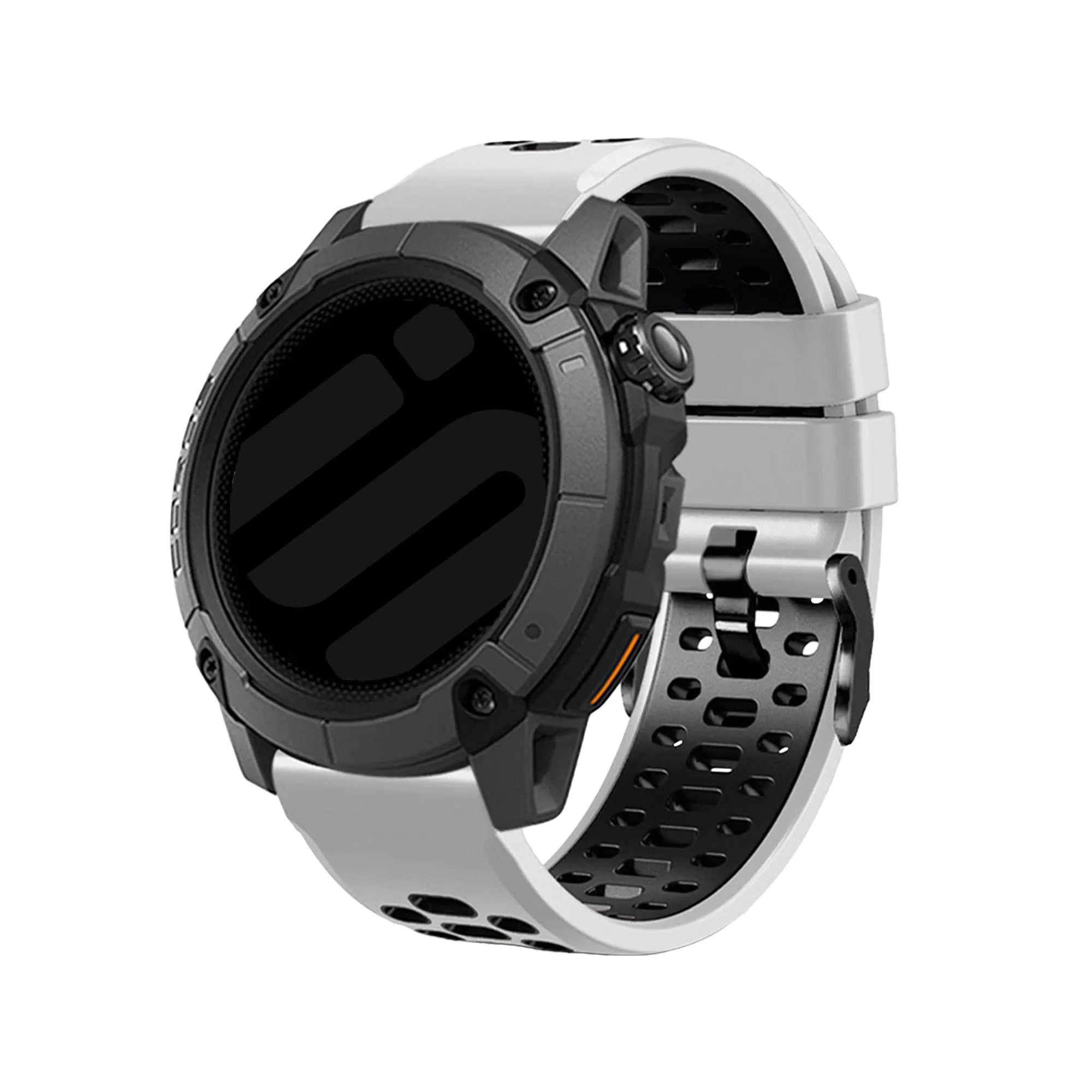 Coros Apex 4 - 46mm Sport Buckle Strap (White/Black)