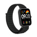 Bracelet nylon Xiaomi Smart Band 8 Pro Wave (noir)