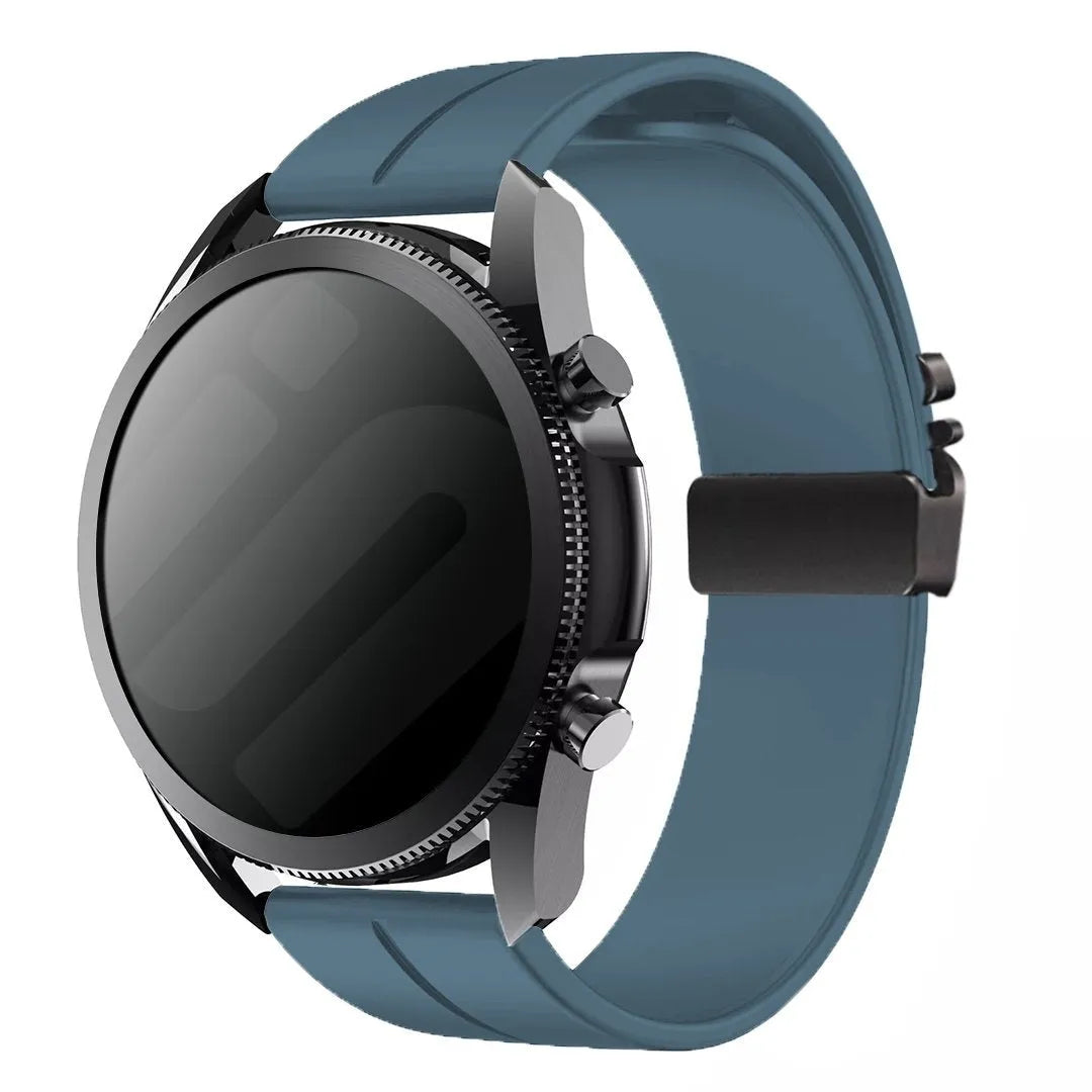 Suunto 9 Peak Pro Silicone Strap with P-Buckle (Greyblue)