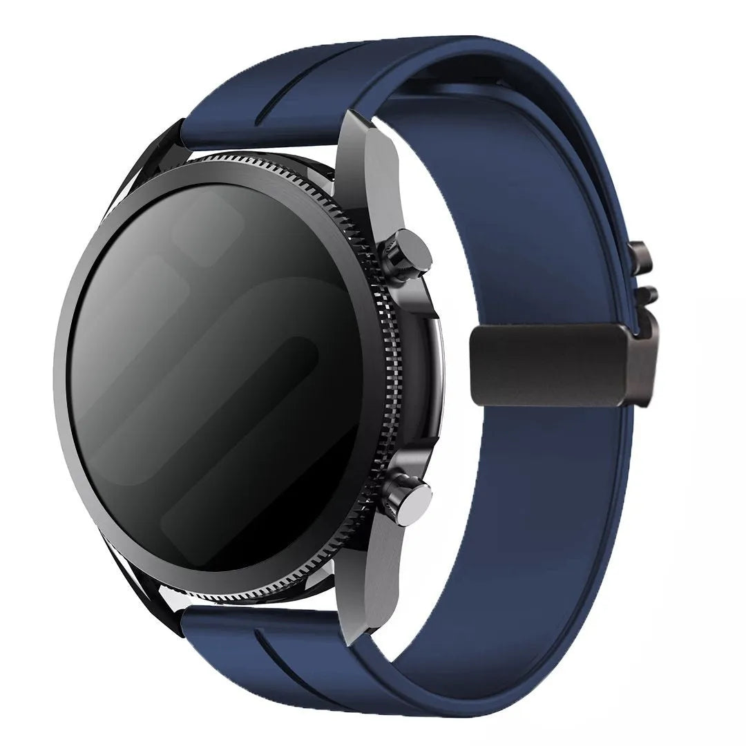 Suunto 9 Peak Pro Silicone Strap with P-Buckle (Dark Blue)