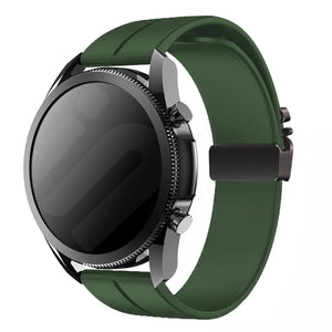 Bracelet silicone boucle en P Suunto Nautic S (vert)