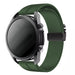 Bracelet silicone Huawei Watch GT 3 42mm avec boucle P (vert)