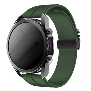Bracelet silicone Huawei Watch GT 2 Pro avec boucle P (vert)