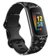 Bracelet Black Floral Fitbit Charge 6