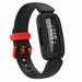 Bracelet silicone Fitbit Ace 3 (noir/rouge)
