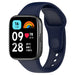 Bracelet silicone Redmi Watch 3 Active / Lite (bleu foncé) 
