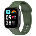 Bracelet silicone Redmi Watch 3 Active / Lite (vert) 