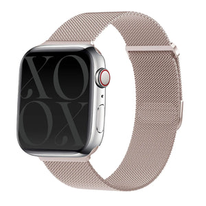 Bracelet milanais xoxo Wildhearts Apple Watch (rose/doré)