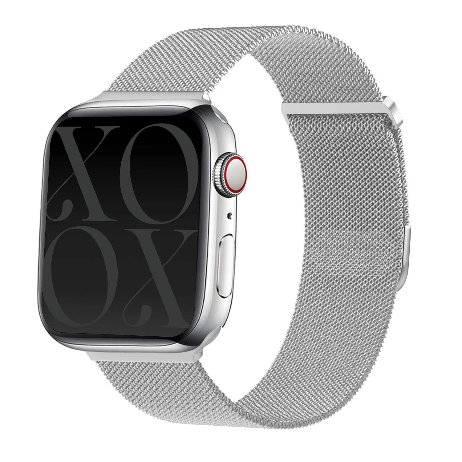 Bracelet milanais xoxo Wildhearts Apple Watch (argenté)