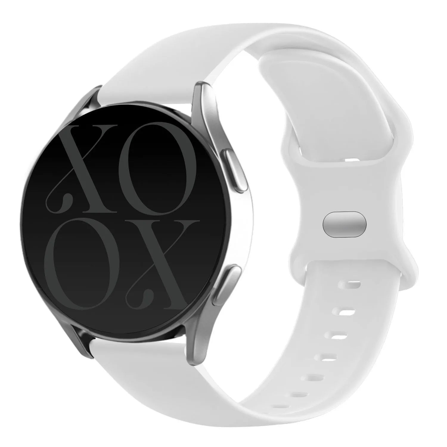 Bracelet silicone xoxo Wildhearts Xiaomi Amazfit Bip (blanc)