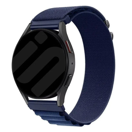 Bracelet nylon Alpine Oppo Watch X2 (bleu)