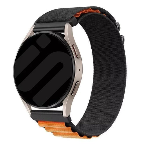 Bracelet nylon Alpine Suunto Race (S) (noir/orange)