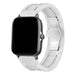 Bracelet acier céramique Xiaomi Amazfit GTS (blanc/argent)