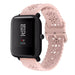 Bracelet silicone à motifs Xiaomi Amazfit Bip (rose)