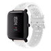 Bracelet silicone à motifs Xiaomi Amazfit Bip (blanc)