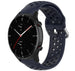 Bracelet silicone Amazfit GTR 2 avec trous (bleu foncé)
