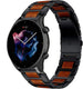Bracelet bois/acier Amazfit GTR 3 (Pro) (noir)