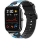Bracelet camouflage Xiaomi Amazfit GTS (bleu)